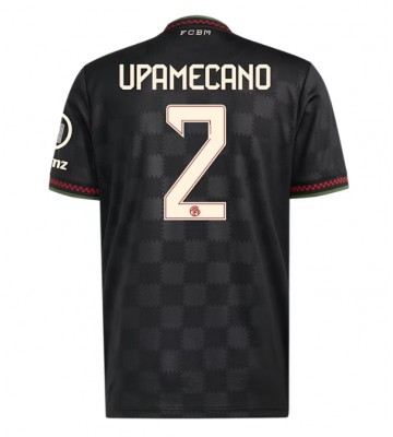 Bayern Munich Dayot Upamecano #2 Tercera Equipación 2025-26 Manga Corta